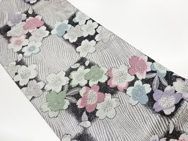 JAPANESE FUKURO OBI / WOVEN SAKURA